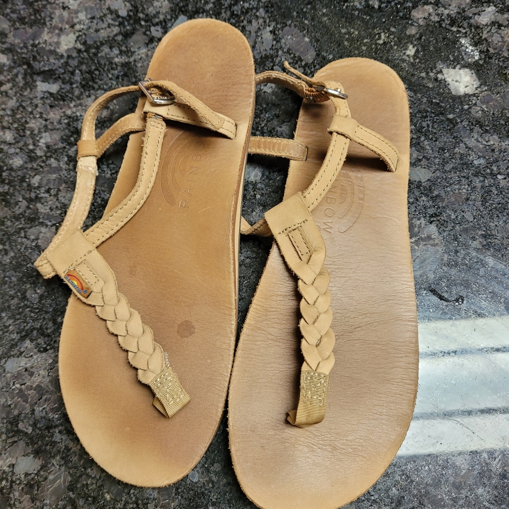 Rainbow sandals
